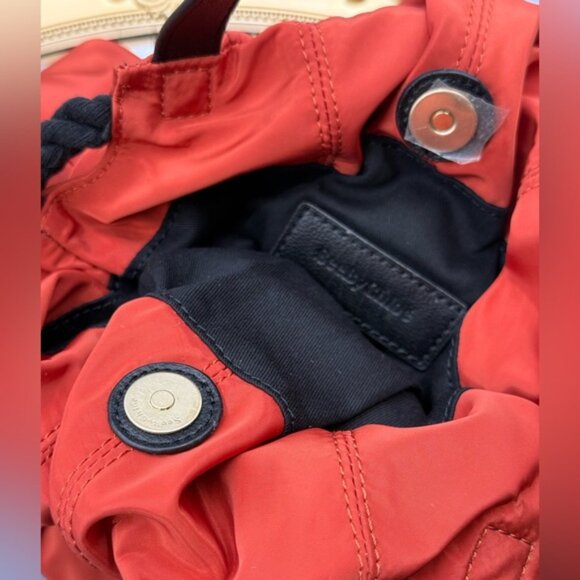 🆕 SEE BY CHLOE 🧿 NWOT Mini Flo Shoulder Bag, Red Nylon - Picture 12 of 16